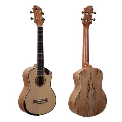 China Level A Lngman Fir Solid 26 Inch Sstring 4 Inch Solid Rosewood Guitar Tenor Flawless Ukulele for sale