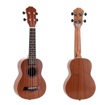 China Wholesale China Sapele 21 Inch Mini Ukulele Musical Instrument with Cheap Price for sale