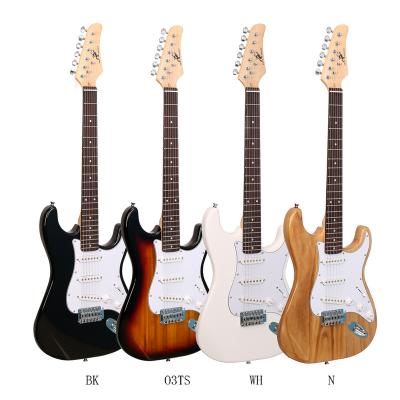 China OEM Paulownia wood custom electric guitars made in china electric guitars for sale cheap for sale