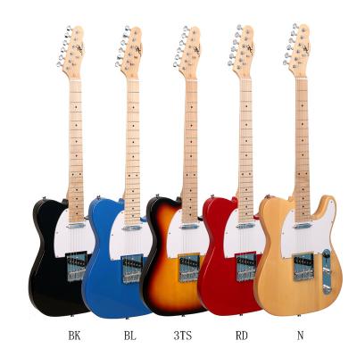 China OEM Paulownia wood custom electric guitars made in china electric guitars for sale cheap for sale