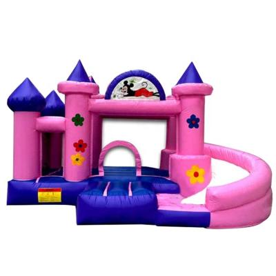 China Party Rental Business Inflatable Bouncy Castle With Slide Pool /Commercial Inflatable Bouncer Castle Combo Inflatable Slide With Pool for sale