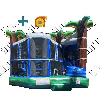 China Party Rental Enterprise Commercial Grade Kids Bouncing Castles Combo Jumping Inflatable Bounce House Slides Combo Wholesale for sale