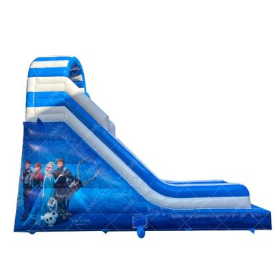 China Outdoor Entertainment Kids Outdoor Fun Party Slides Inflatable Air Bouncy Slides for sale