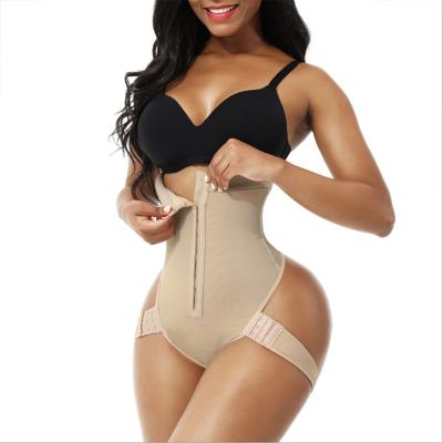 China Antibacterial Corsets Shapewear One Piece Abdomen Pants High Waist Buttocks Puller Lifting Body Pants American Shipping for sale