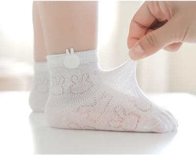 China QUICK DRY cute baby bumps comfortable soft unisex kids socks for summer for sale