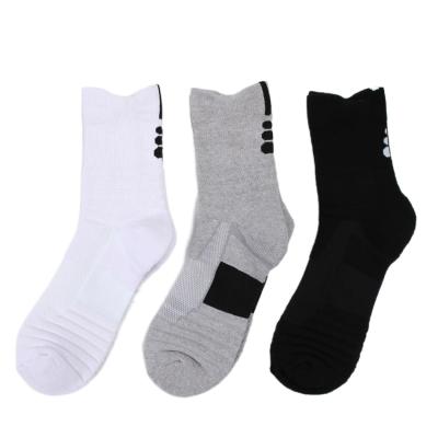 China 2021 Professional Athletic Sport Anti-Slip Mens Ankle Sockes Running Socks Custom for sale