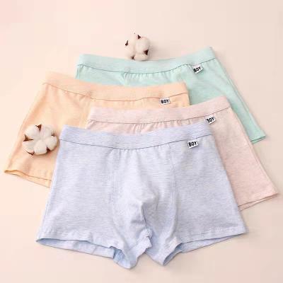 China Factory Wholesale Little Boy Children's Cotton Breathable Underwear Set Wholesale Children's Underwear for sale