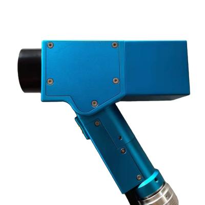 China Industrial Derusting Laser Cleaner Head Rust Removal Gun For Rust Paint Oil And Grease For Laser Cleaning Machine for sale