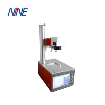 China Laser Marking Portable Fiber Laser Marking Machine 20W Fiber Laser Engraver / Laser Marker On Metal for sale