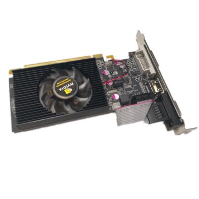 中国 GT610 1GB desktop half-height knife card graphics card small chassis game low-end graphics card bright machine card graphic card 販売のため