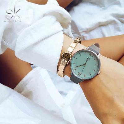 China SHENGKE Water Resistant Fashion Top Brand Woman Luxury Quartz Watches K0056L Gift Box Charm Alloy Waterproof Wristwatch Reloj Para Mujer for sale