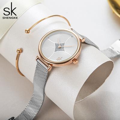 China SHENGKE Water Resistant Fashion Women Watches SK Woman Watch Drop Ship K0143L Quartz Analog Watches for sale