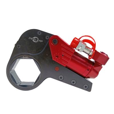 China Aviation aluminum n titanium alloy material Deeleap KLCD Series Hollow Hydraulic Torque Wrench for sale