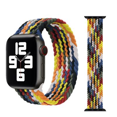 China New Elastic Braided Ring Band Apple Watch7/6/5/4/3/2/1 Weave Nylon Braided Series Wholesale for sale