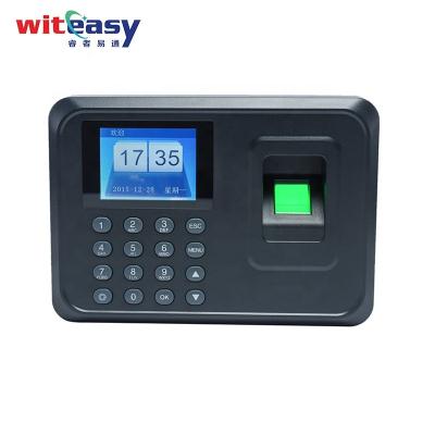 China Backup Battery Fingerprint Time Attendance Spanish Machine for sale