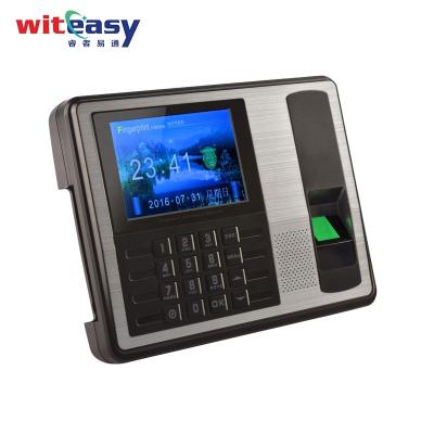 China Backup Battery Biometric Fingerprint Time Attendance System Device With Backup Battery For Employees for sale