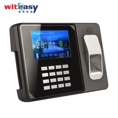 China WIFI/Backup Battery Card Time Attendance Biometric WIFI System Based Fingerprint Time Attendance Machine Price With Free SDK for sale