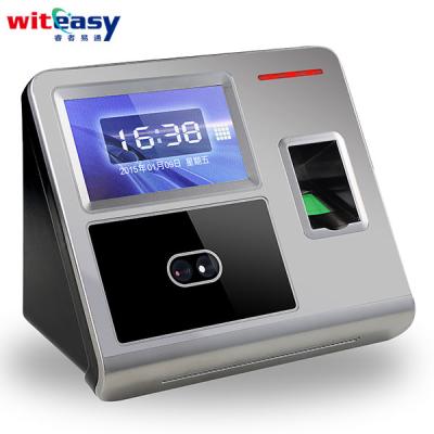 China Face Recognition Fingerprint Recognition Time Attendance System Biological Equipment Support Swiping Card 300/500/1000/2000 for sale