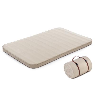 China Outdoor glamping camping luxury EVA thickened self-inflating double folding mattress for sale