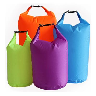 China Custom Logo Outdoor Waterproof Boating Camping Polyester Dry Bag Set Waterproof Bag for sale