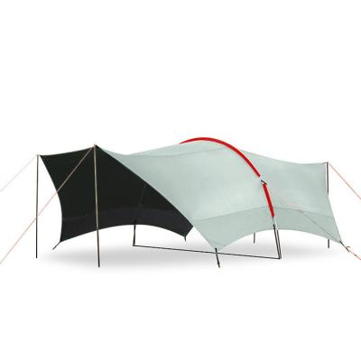 China Outdoor Folding Beach Sun Shelter Multi-person UPF 50+ Dome UV Cloud Shelter Large Sun Shelter Tent for sale