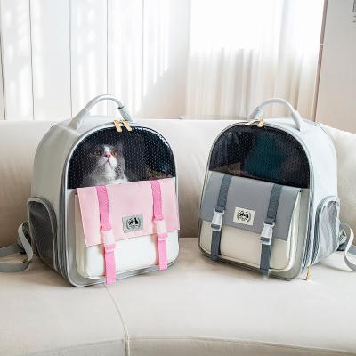 China Fashion Viable Wholesale Dog Factory Large Cat Travel Bag Pack Pet Carrier Backpack for sale