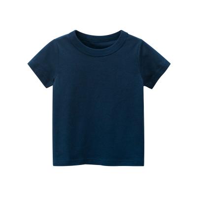 China Fashion Solid Color T-shirt Boys T Shirts Cotto T Shirts Cotton Boy QUICK DRY T-Shirt for sale