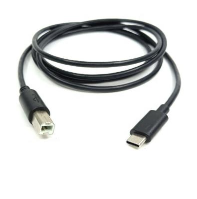 China For Printer Customized overmolded type c printer cable usb 12V cable assembly for sale