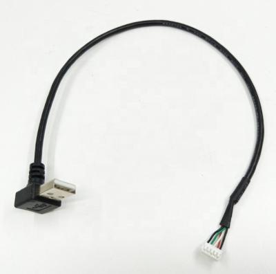 China COMPUTER Angled USB AM To JST ZH 5pin Connector Cable for sale