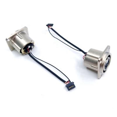 China Metal Cable Assembly XLR 3 Pin Male Panel Chassis Mount Loudspeaker for sale