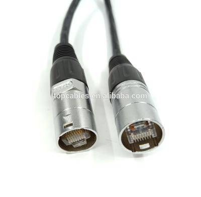 China Lighting cable assembly with RJ45 EtherCon connector for sale