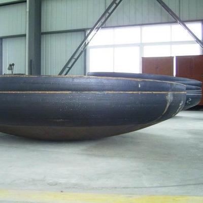 China Domed Carbon Steel Finishes Pressure Vessel Head Caps for sale