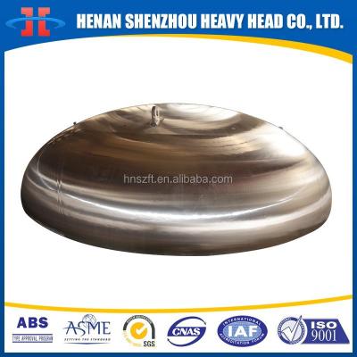 China PDH Project Stainless Steel Tank Heads Tank Top and Bottom Covers with Elliptical Dished Head for PDH Project for sale