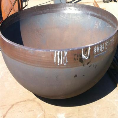 China 13MnNiMoR Boiler Used Hemispherical Heads Hemispherical Bottom Tank Heads Export To Nigeria for sale