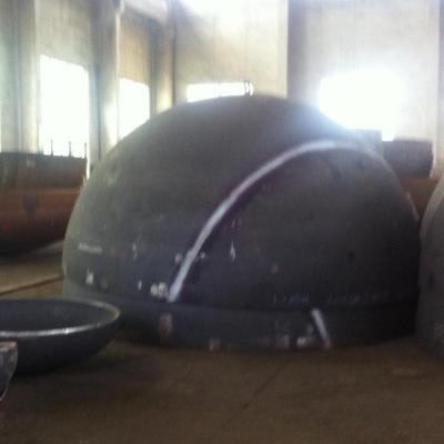 China Factory Hot Pressing Hemispherical Head For Pressure Vessel for sale