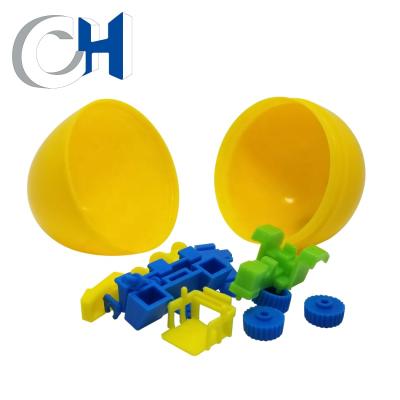 China Training Kids Action Capacity PP Popular Cute Yellow Plastic Surprise Egg for sale