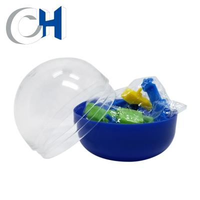 China Training Kids Creative Transparent Blue Action Ability Hot Sale PP Surprise Egg Plastic Toy for sale