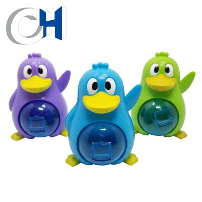 China Training Kids Popular Cute Multicolor Plastic Action Ability Penguin Candy Animal Toy for sale