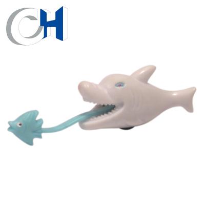 China Training Kids Action Ability Shark Joy Wholesale Special White 40mm Plastic Toys for sale