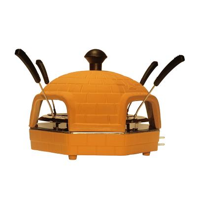 China Electric Hotel 6 People Terracotta Dome Pizza Maker for sale