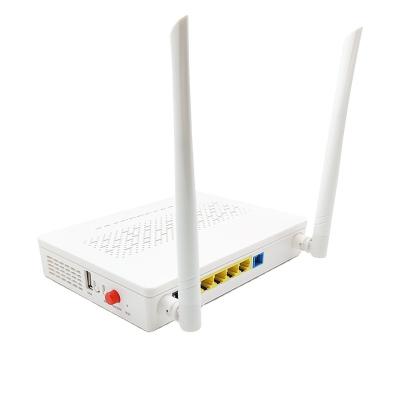 China FTTH Firmware 1GE+3FE+USB+1Tel+Wifi Practical English Xpon Onu Routeront Xpon Wifi 2.4G for sale