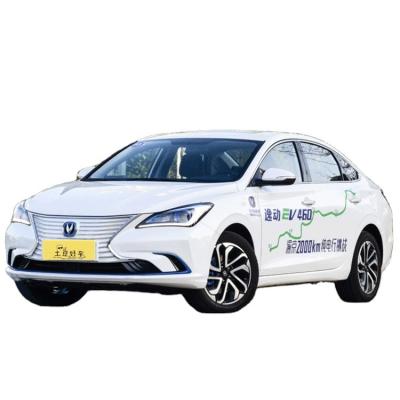 China EADO EV leather low price guaranteed quality second hand private cars cheap electric car used for sale