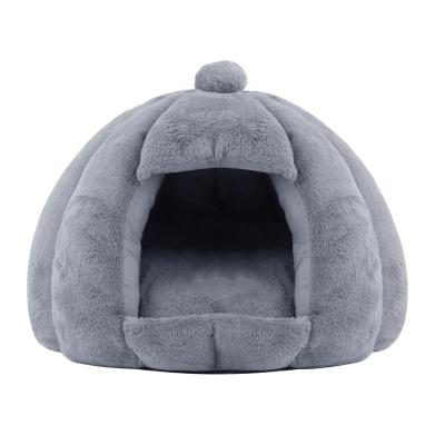 China Breathable Universal For All Seasons Pet Nest Winter Washable Removable Pet Supplies Fully Enclosed Cat House Kennel Soft Cat Nest for sale