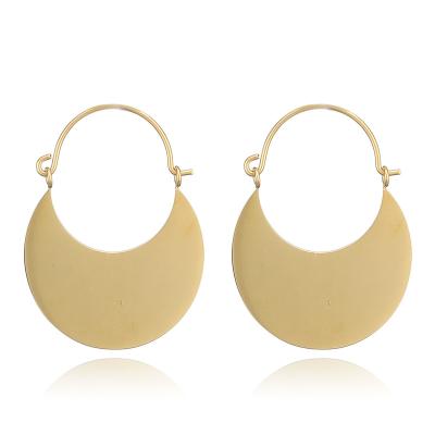 China CLASSIC fashion design stainless steel trendy earrings gold jewelry plated earring jewelry for sale