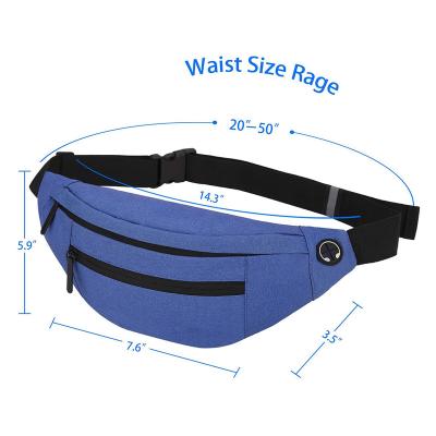 China Bumbag 2022 Unisex Water Proof Waist Pack Cashier Bag Men Women Fanny Pack Holiday Travel Money Belt Pouch Wallet All-match Messenger New for sale