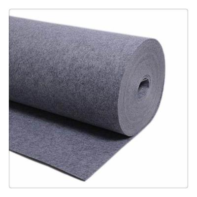 China Waterproof Wholesale Eco - Friendly Polyester Felt Fabric Colored Non Woven Fabric Felt 100 % Excellent Red Carpet for sale