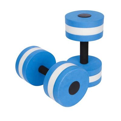 China LXY-195 Hot Selling Commercial Water Aerobics Fitness Soft Dumbbell EVA Swimming Dumbbell for sale