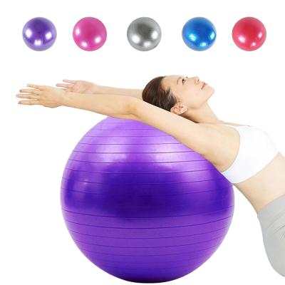 China PVC LXY-122 PVC Thickened Exercise Home Gym Ball 65cm Explosion Proof for sale