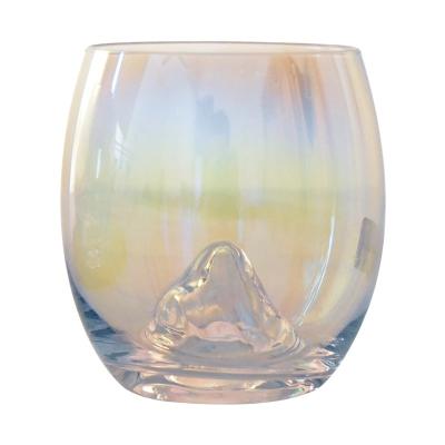 China Bachelorette Wedding Party Goblet European Australia Australia Mother Of Pearl Cups Stemless Glass Wine Cup for sale