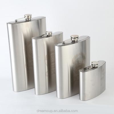 China 2/3/4/5/6/7/8/9/10oz Metal Stainless Steel Hip Flask/Jug/Wine Jar for sale